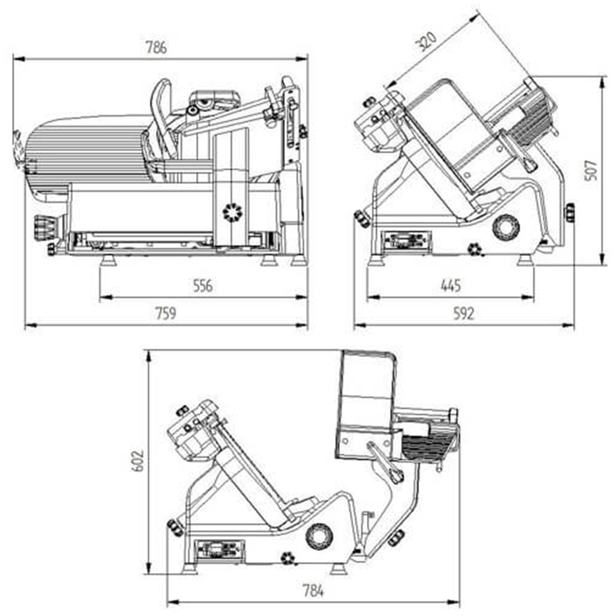 Cortadora Kolossal 330 IK SA - Imagen 2